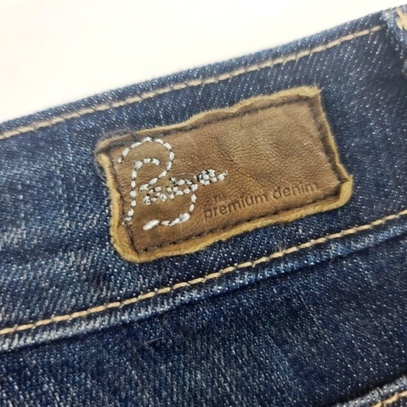 Paige Women's Jimmy Jimmy Size 28 Straight Cut Denim Jeans Size 28 - Picture 4 of 6